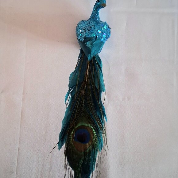 Lot of 6 Peacock Themed Decorations Ornaments - Picture 6 of 10